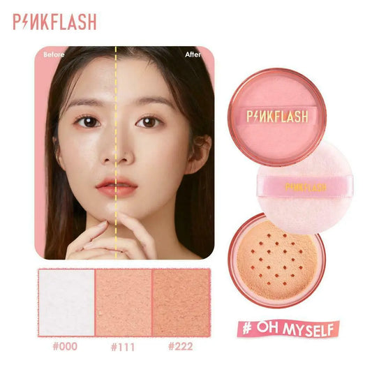 PINKFLASH Lasting Matte Loose Powder - Shade 000