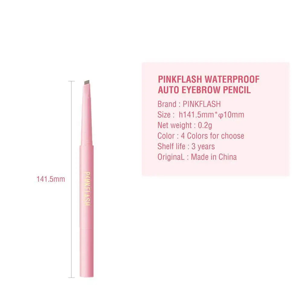 PINKFLASH Waterproof Auto Eyebrow Pencil – 04 Natural Gray