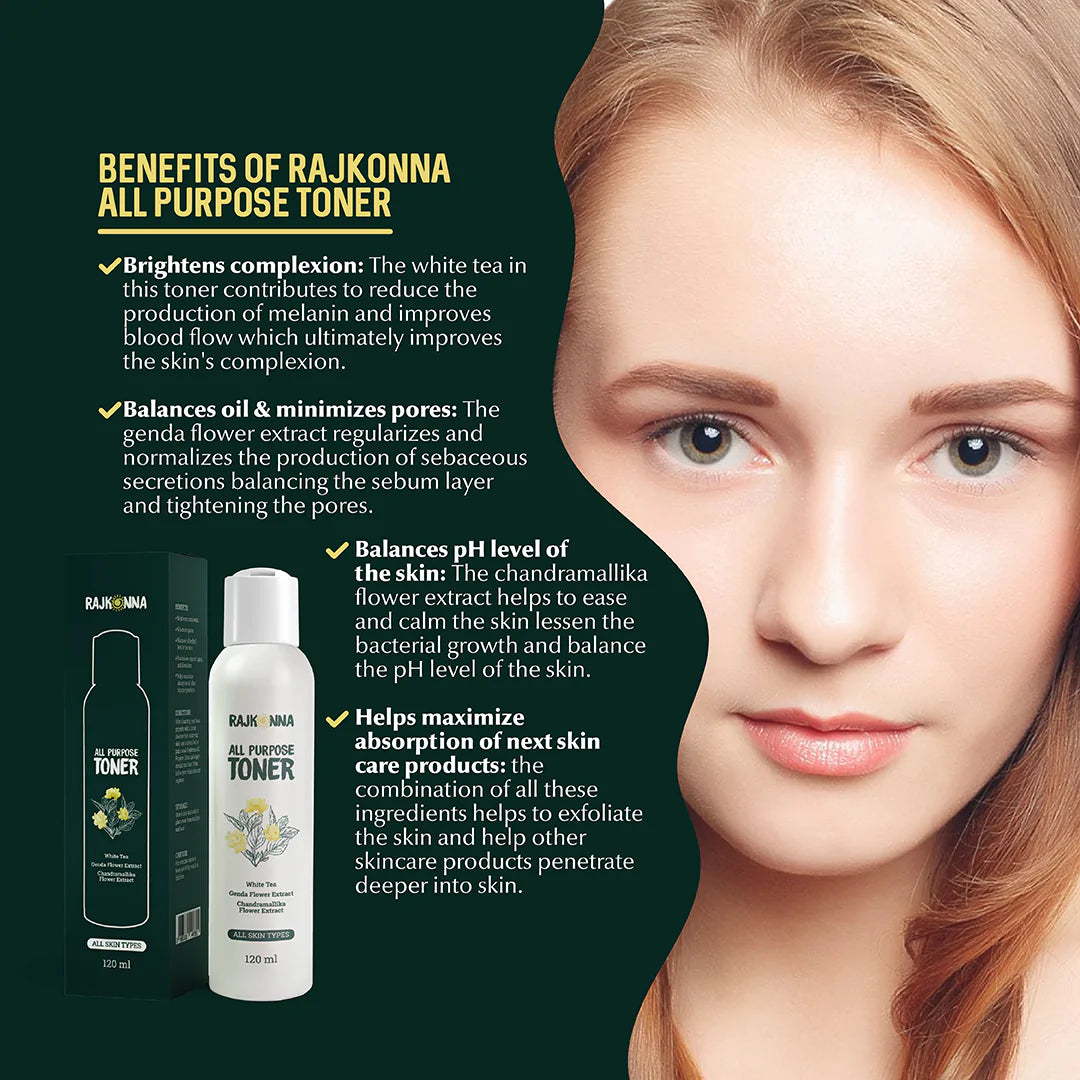 Rajkonna All Purpose Toner (120ml)