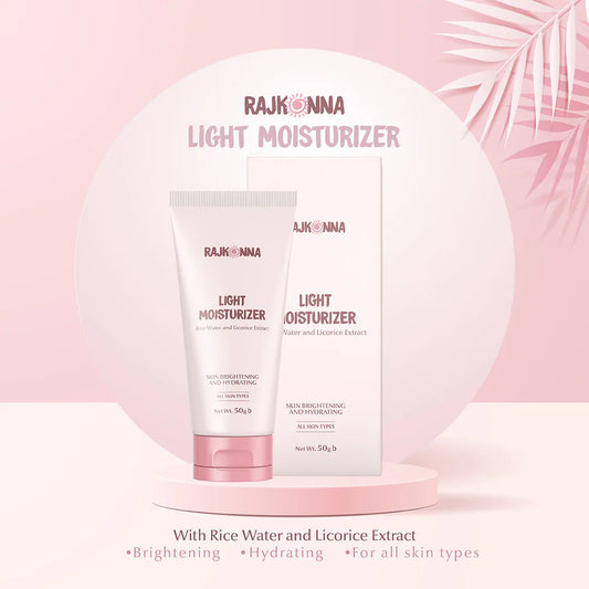 Rajkonna Light Moisturizer With Rice Water And Licorice Extract (50gm)