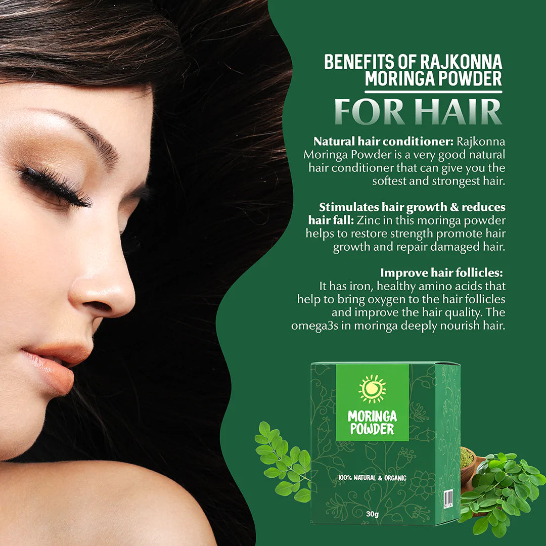 Rajkonna Moringa Powder (30gm)