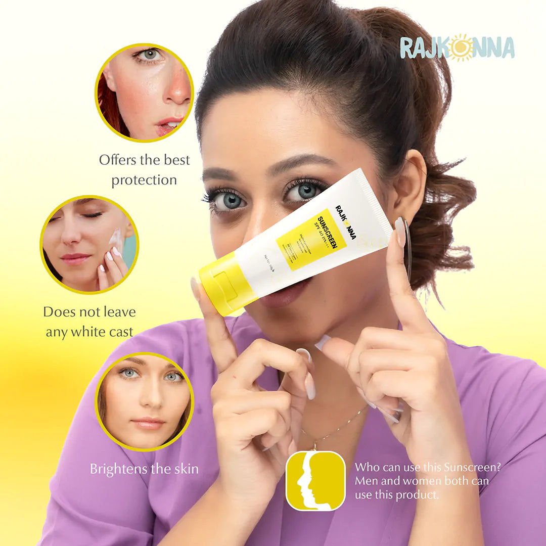 Rajkonna Sunscreen SPF 40 PA+++ (60g)