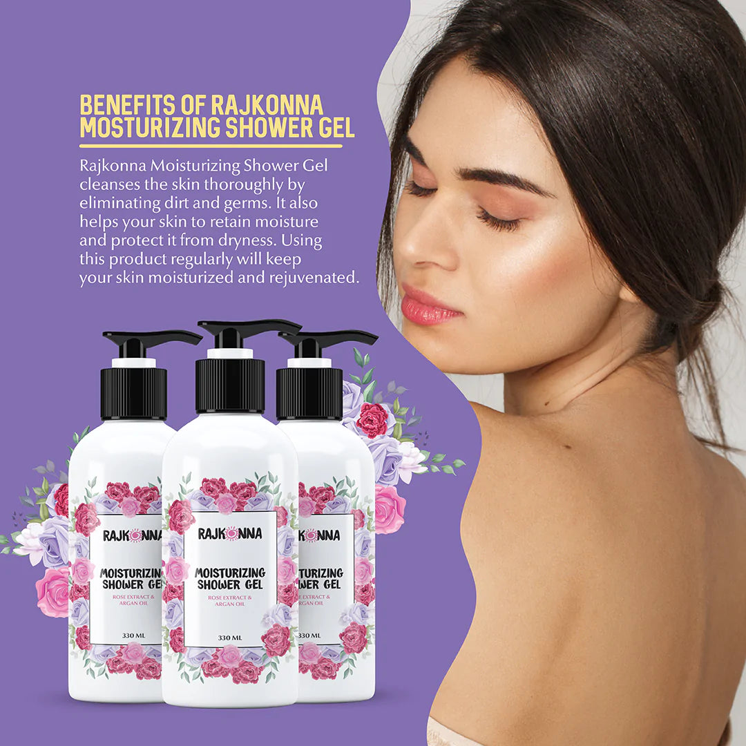 Rajkonna Moisturizing Shower Gel (330ml)