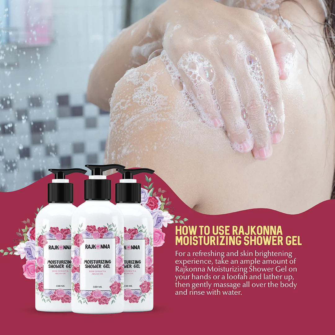 Rajkonna Moisturizing Shower Gel (330ml)