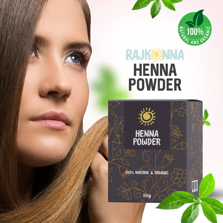 Rajkonna Henna Hair Pack (50g)