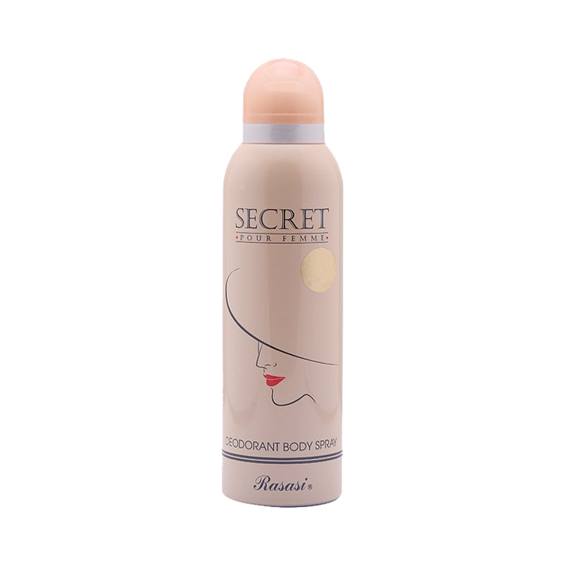 Rasasi Secret Deodorant Body Spray For Women (200ml)