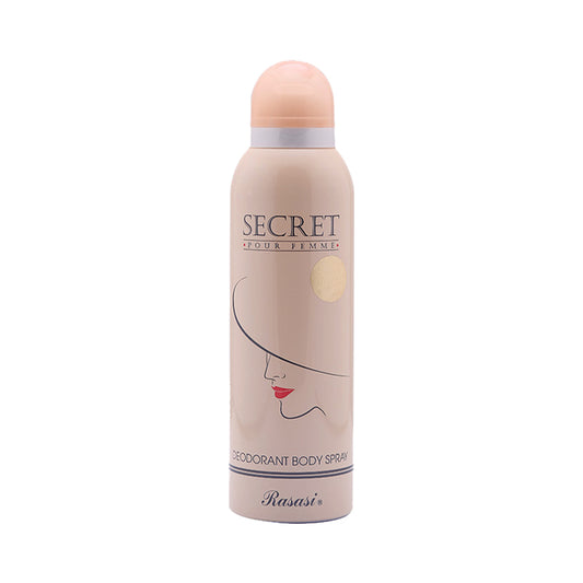 Rasasi Secret Deodorant Body Spray For Women (200ml)