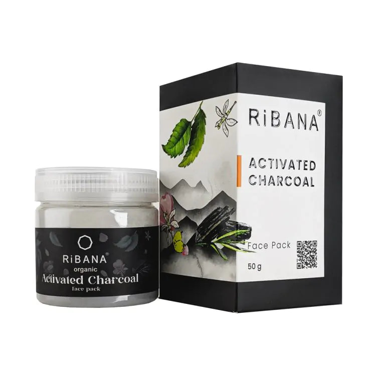 RiBANA Activated Charcoal Face Pack (50gm)