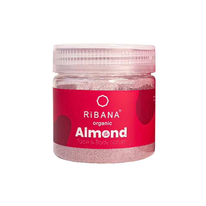 Ribana Almond Face & Body Scrub (50gm)