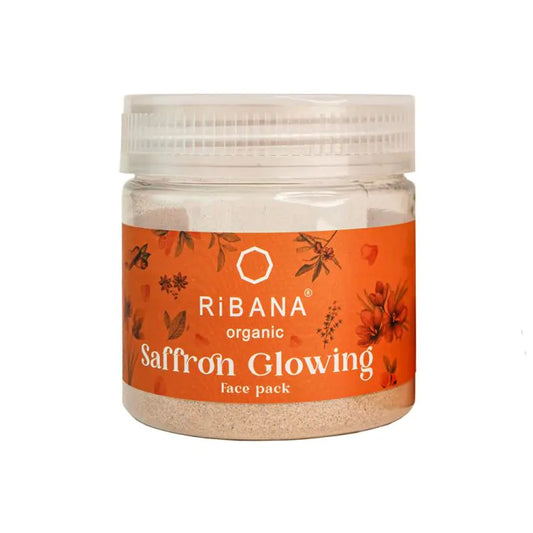 RiBANA Saffron Glowing Face Pack (50gm)