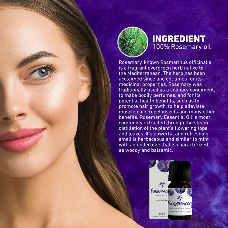 Skin Cafe 100% Natural Essential Oil – Rosemary (10ml)