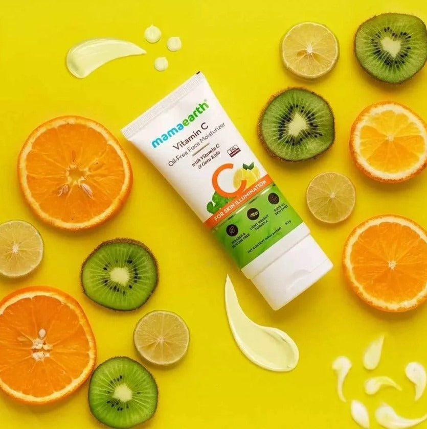 Mamaearth Vitamin C Oil-Free Face Moisturizer (80g)