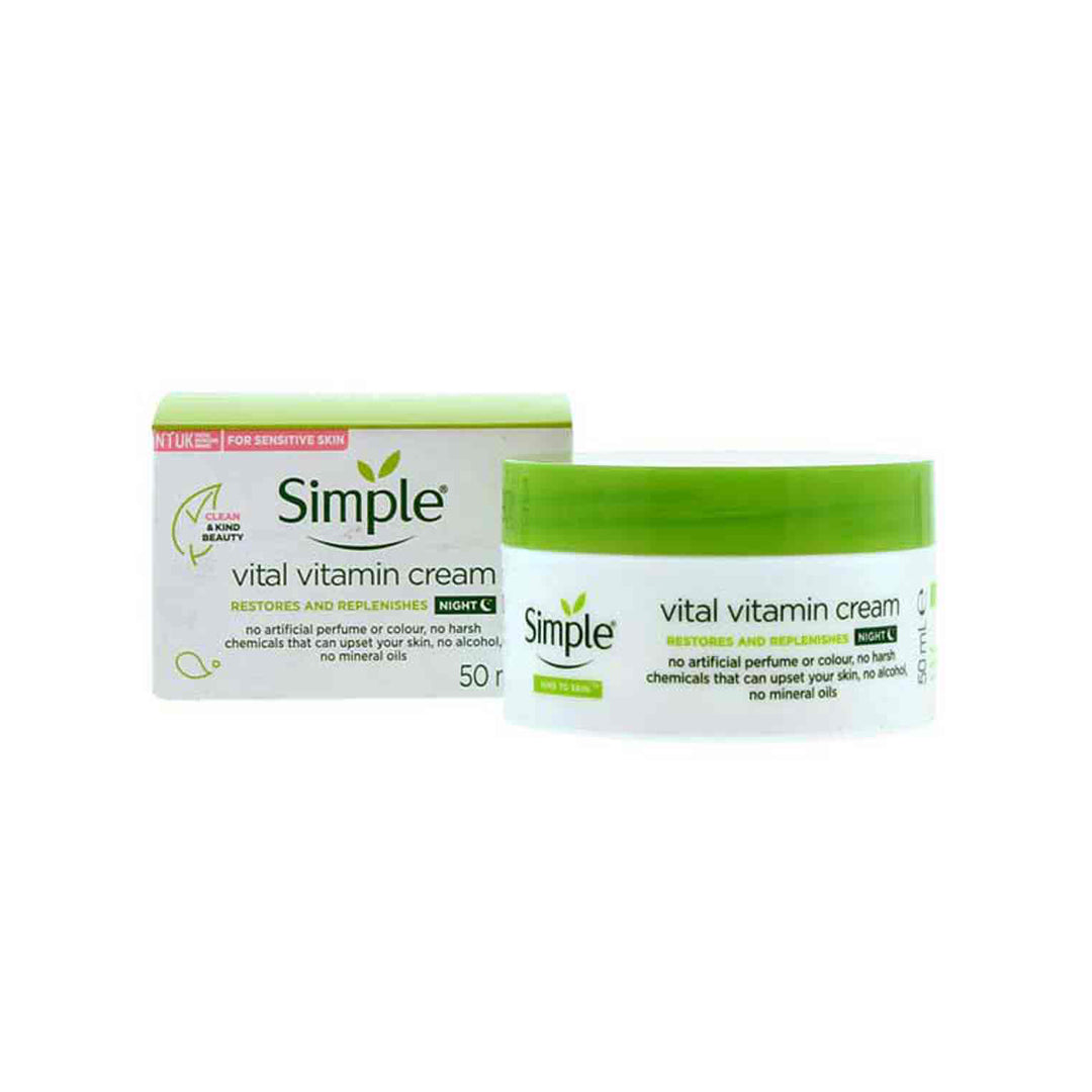 Simple Kind to Skin Vital Vitamin Night Cream (50ml)