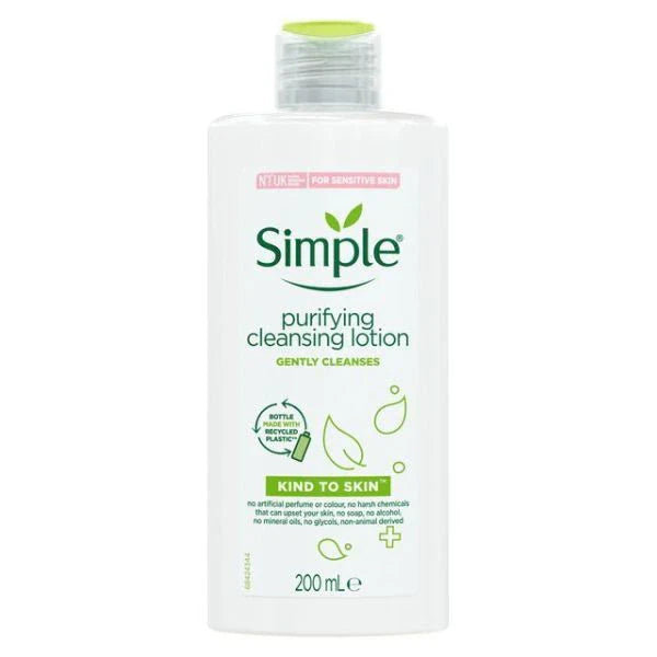 Simple Kind To Skin Purifying Cleansing Lotion (200ml)