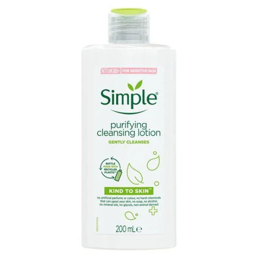 Simple Kind To Skin Purifying Cleansing Lotion (200ml)