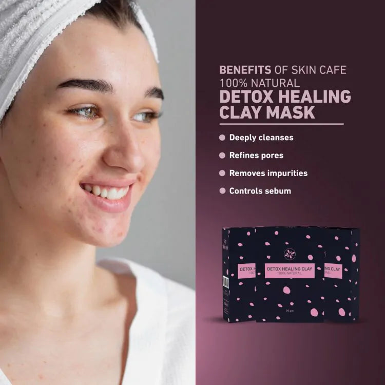Skin Cafe Detox Healing Clay Mask (70gm)