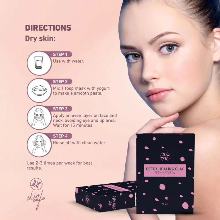 Skin Cafe Detox Healing Clay Mask (70gm)