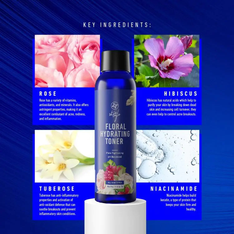 Skin Cafe Floral Hydrating Toner (110ml)