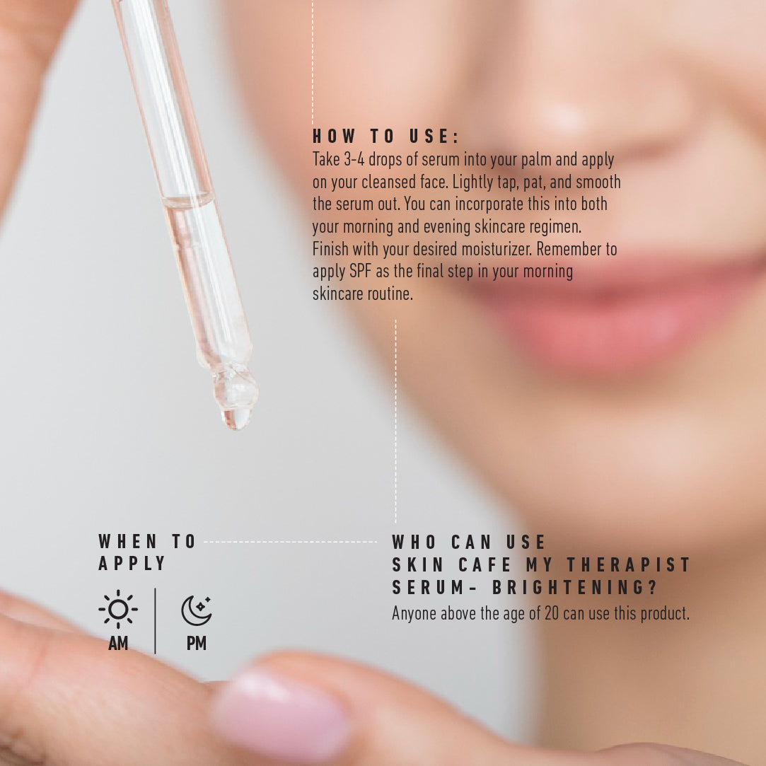 Skin Cafe My Therapist Serum – Brightening (30ml)