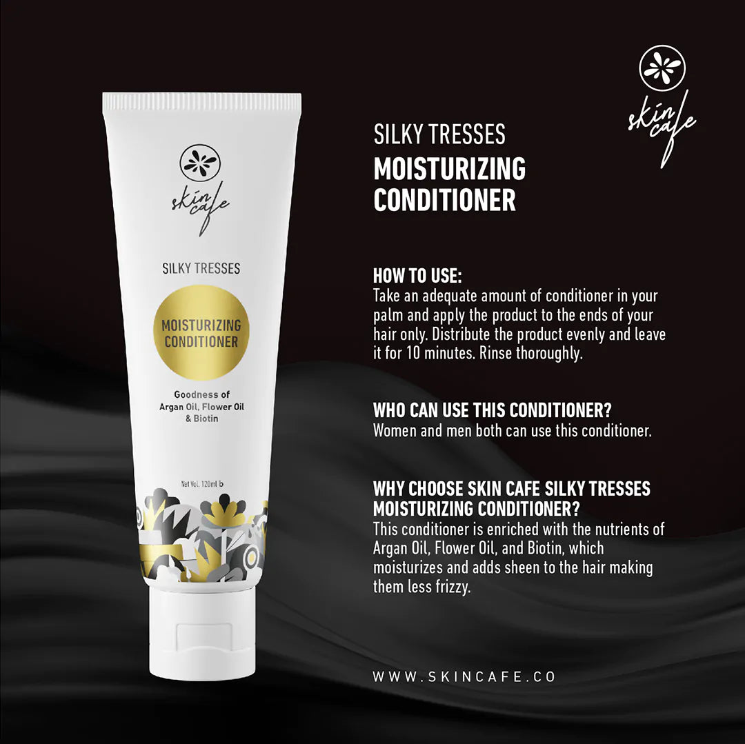 Skin Cafe Silky Tresses Moisturizing Conditioner (120ml)