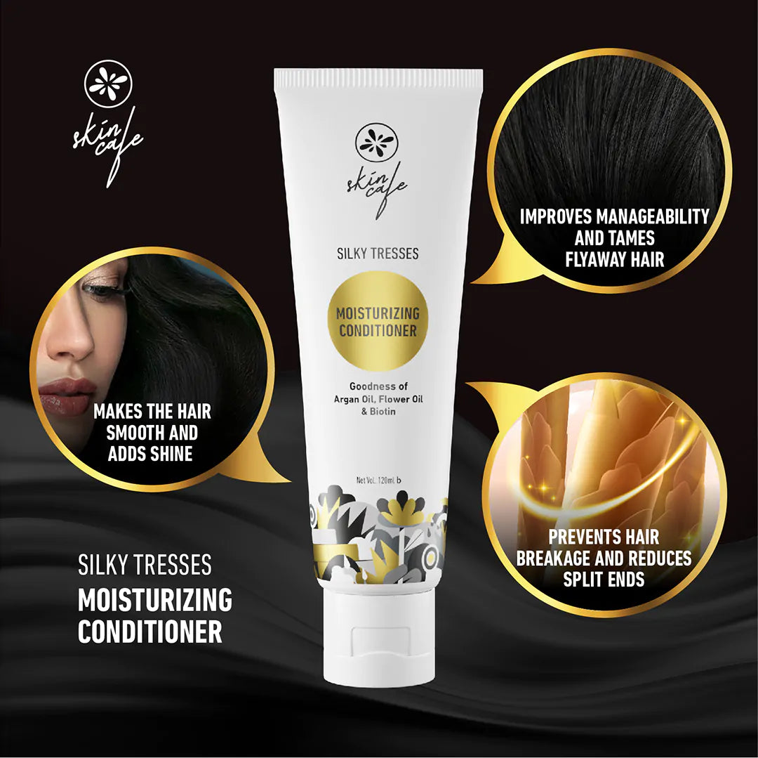 Skin Cafe Silky Tresses Moisturizing Conditioner (120ml)