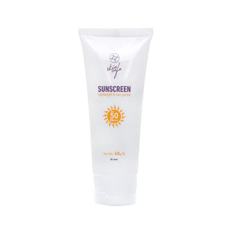 Skin Cafe Sunscreen SPF 50 PA+++ Lightweight & Non-Greasy (60gm)
