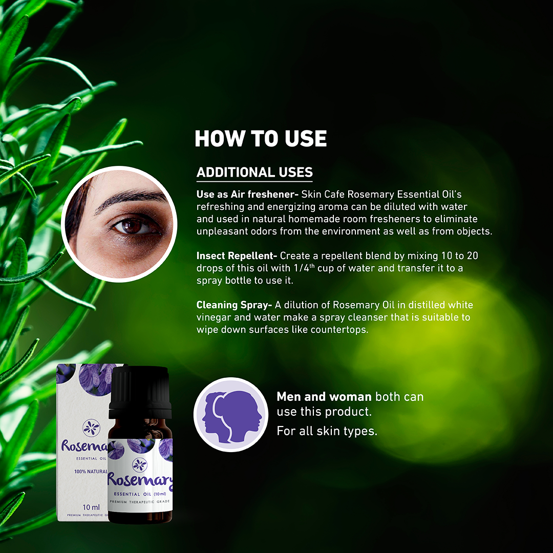 Skin Cafe 100% Natural Essential Oil - Rosemary