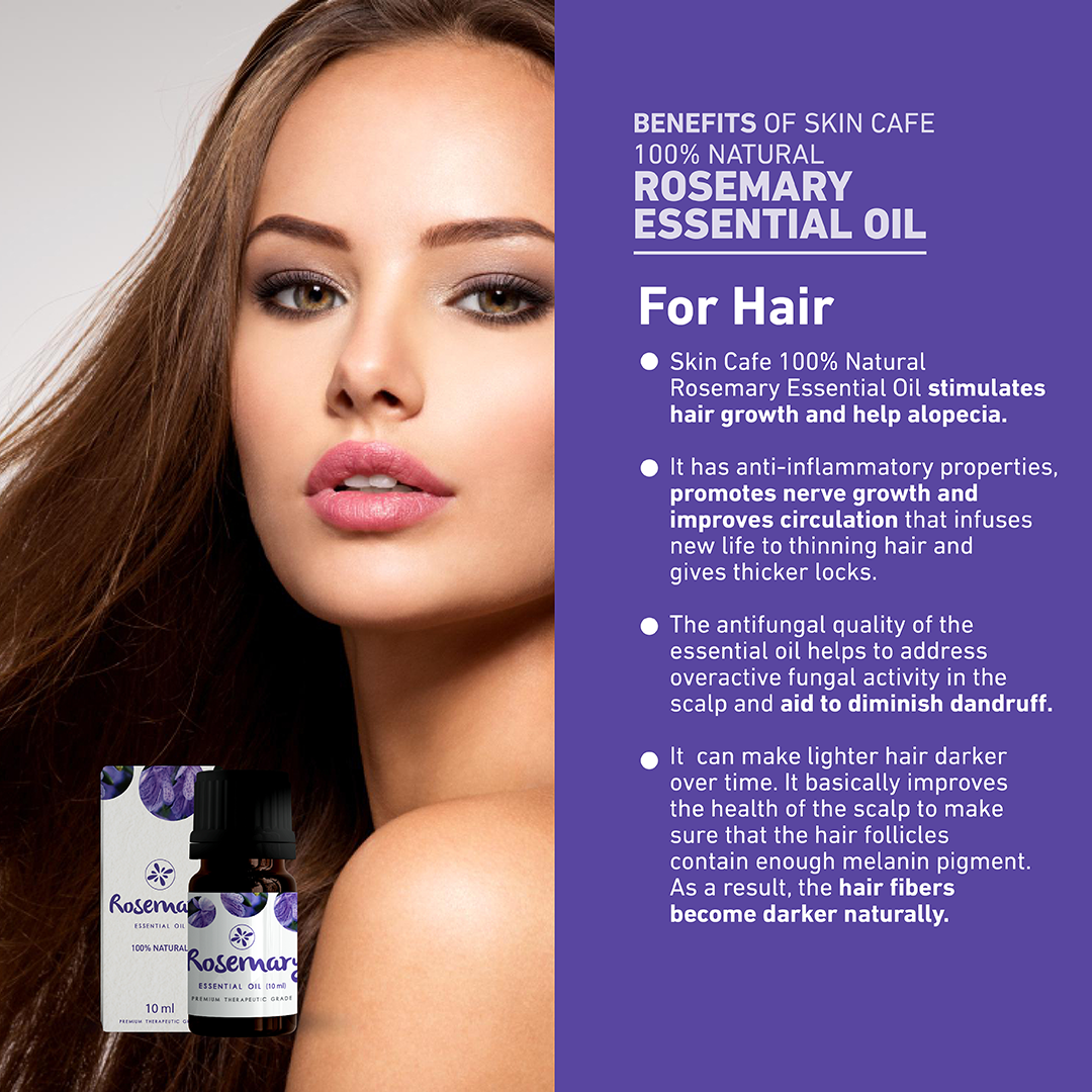 Skin Cafe 100% Natural Essential Oil - Rosemary