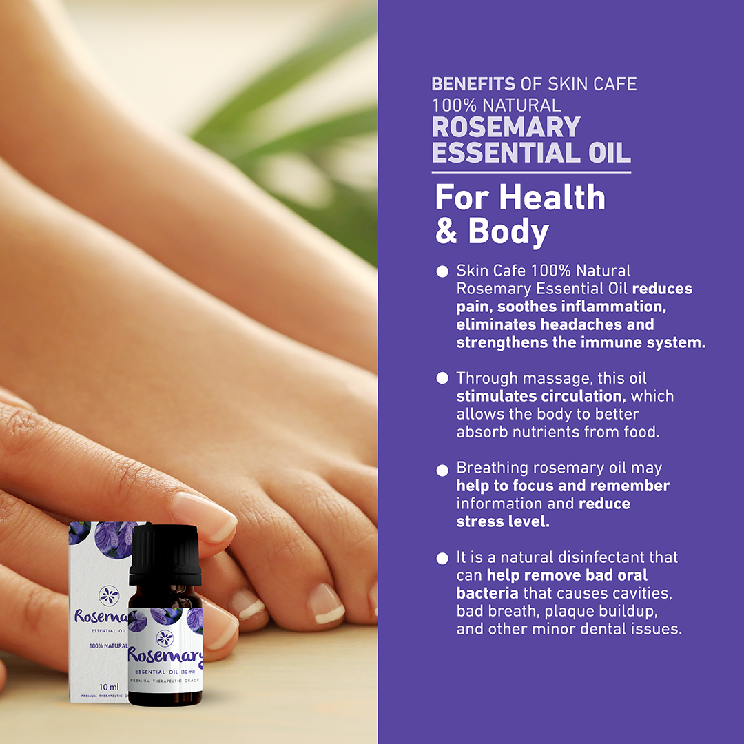 Skin Cafe 100% Natural Essential Oil - Rosemary