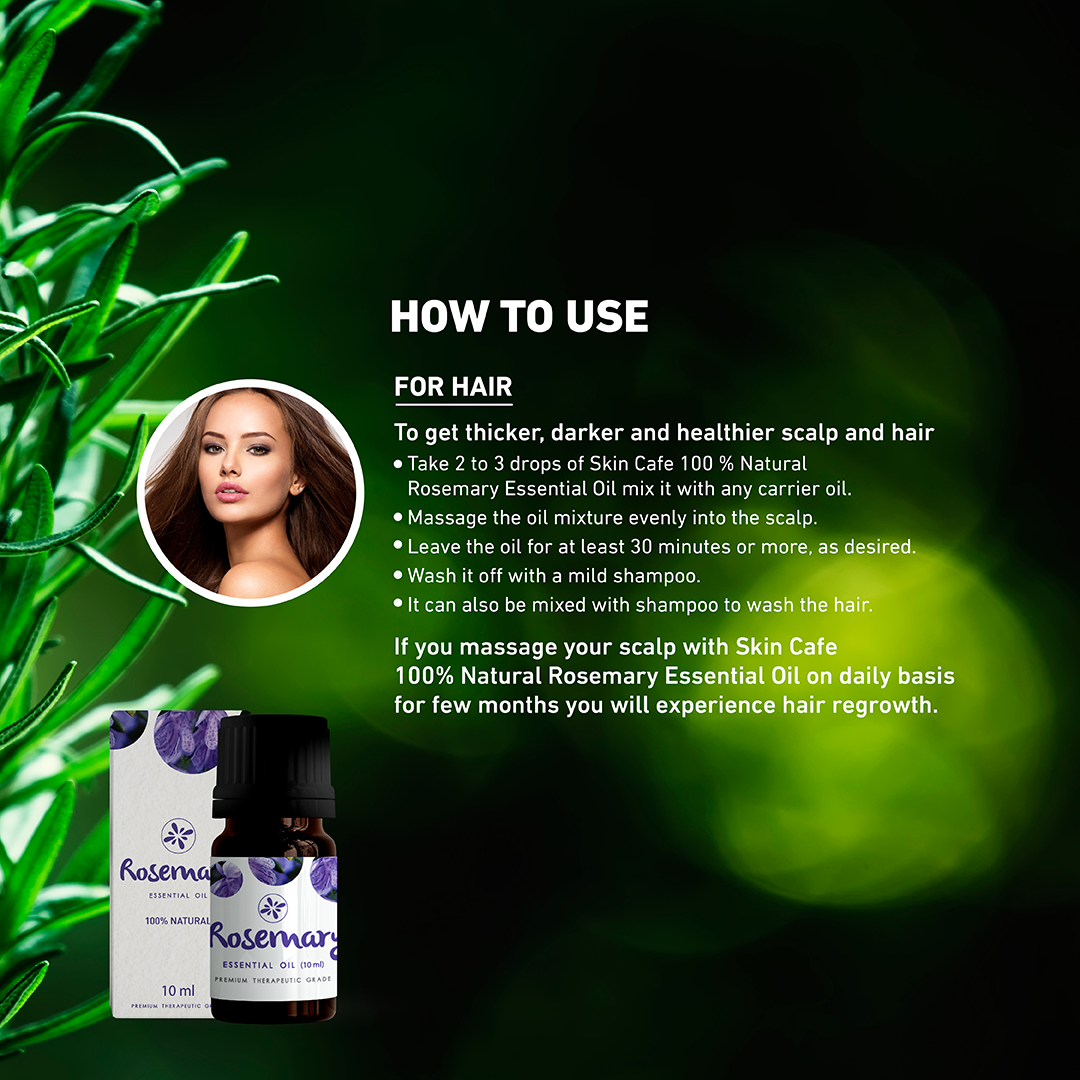 Skin Cafe 100% Natural Essential Oil - Rosemary