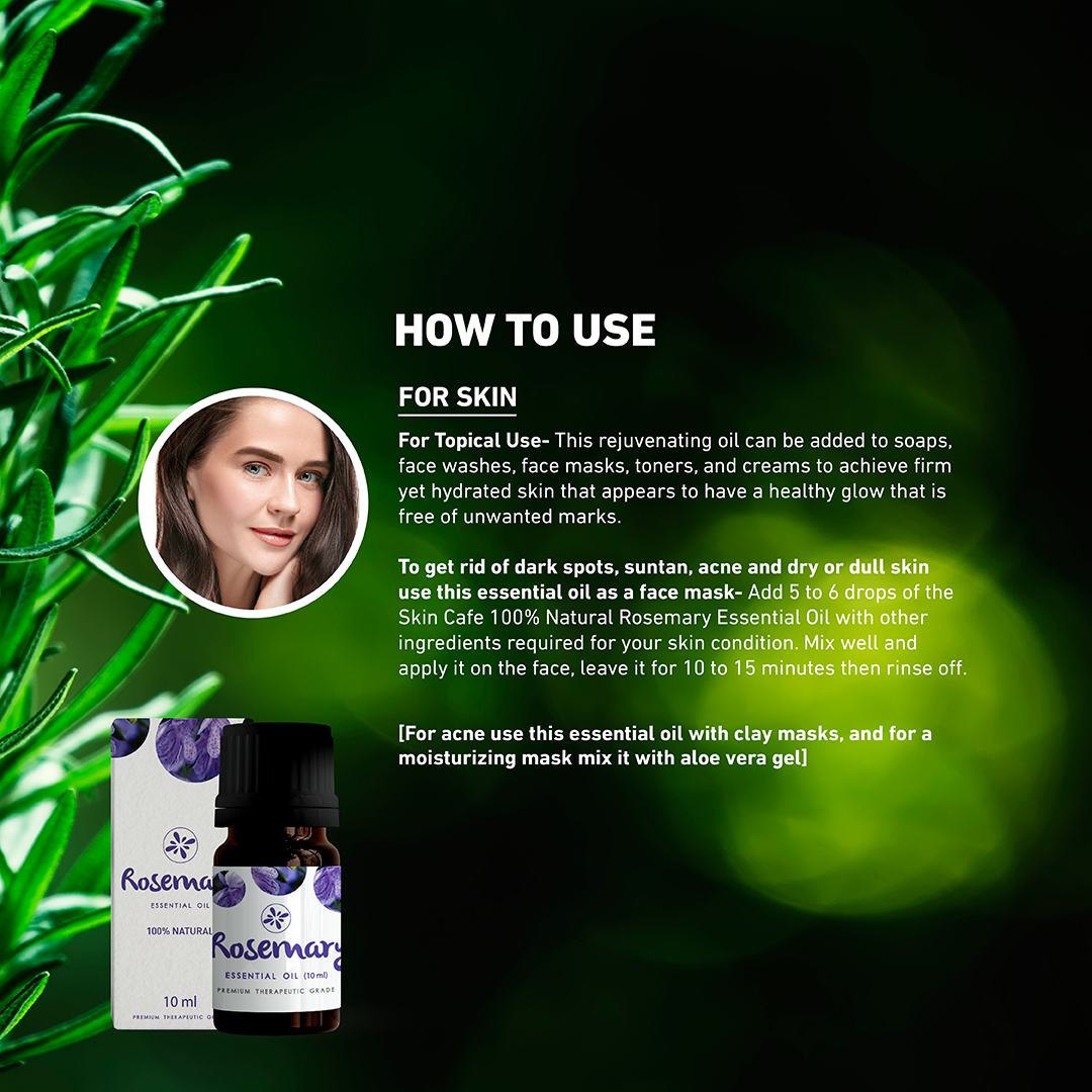 Skin Cafe 100% Natural Essential Oil - Rosemary