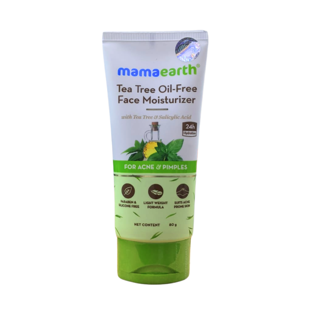 Mamaearth Tea Tree Oil-Free Face Moisturizer (80g)