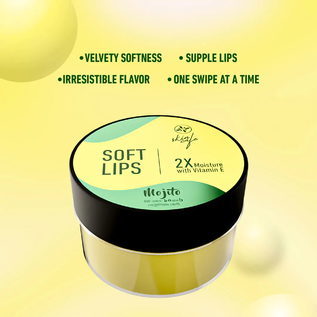 Skin Cafe Soft Lips Lip Balm-Mojito (10g)