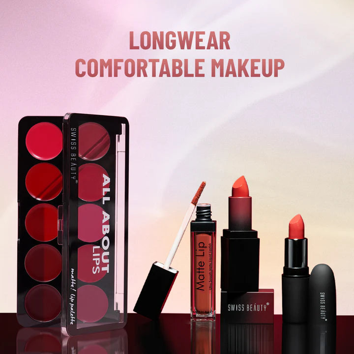 Swiss beauty Matte Lip Pallete 02