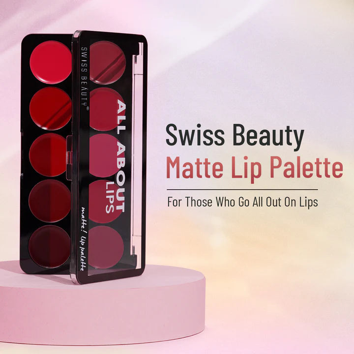 Swiss beauty Matte Lip Pallete 02