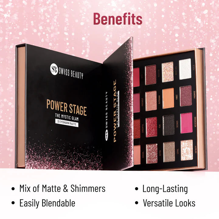 Swiss beauty Power Stage Eyeshadow 01