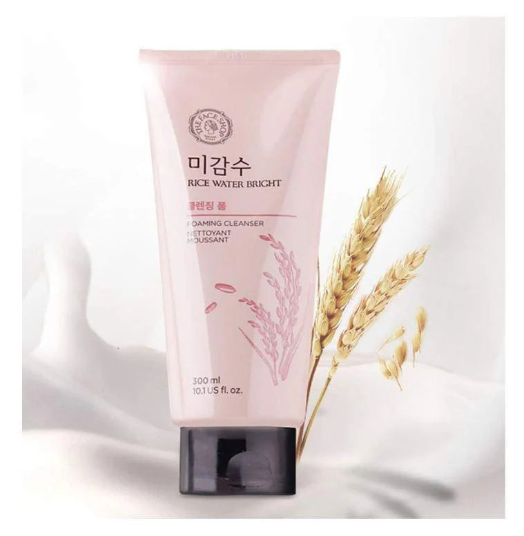 The Face Shop Rice Water Bright Facial Foaming Cleanser (150ml)