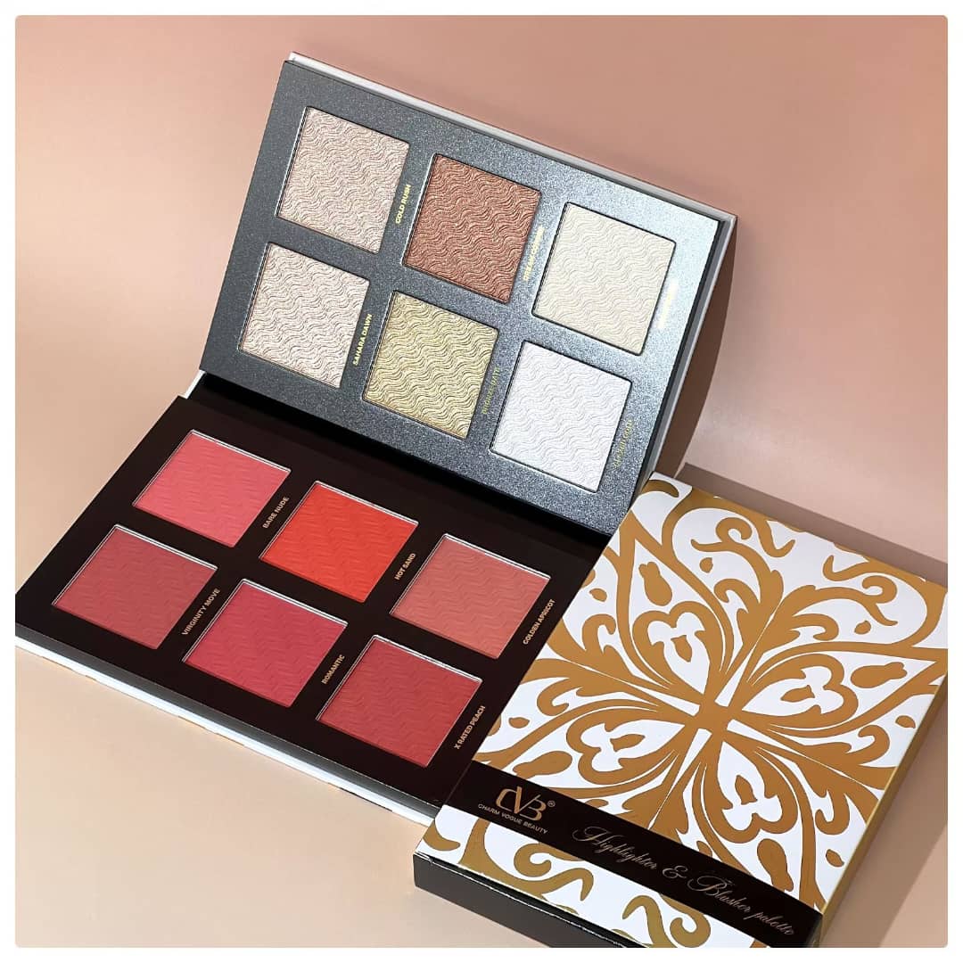 Cvb Highlighter & Blusher palette