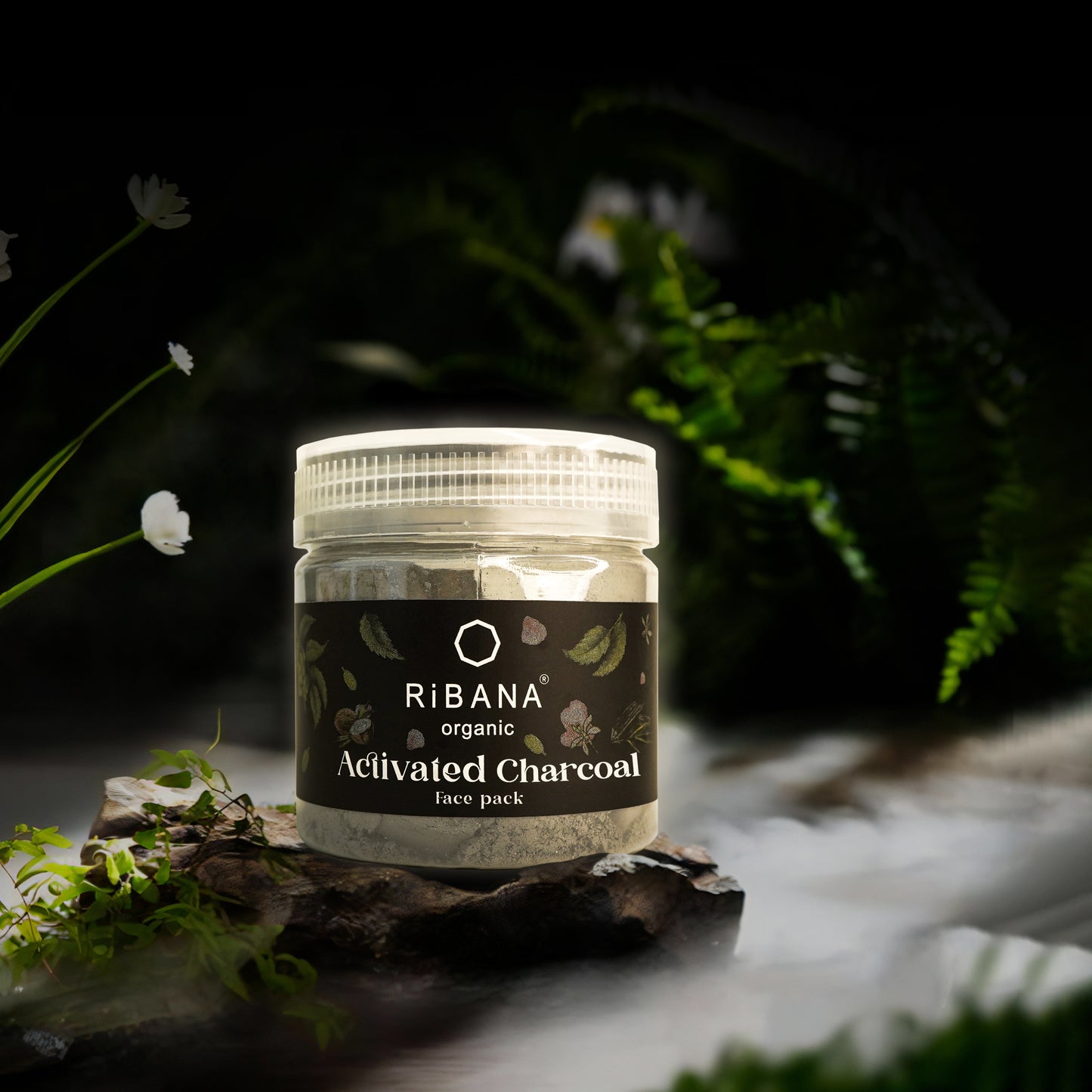 RiBANA Activated Charcoal Face Pack (50gm)