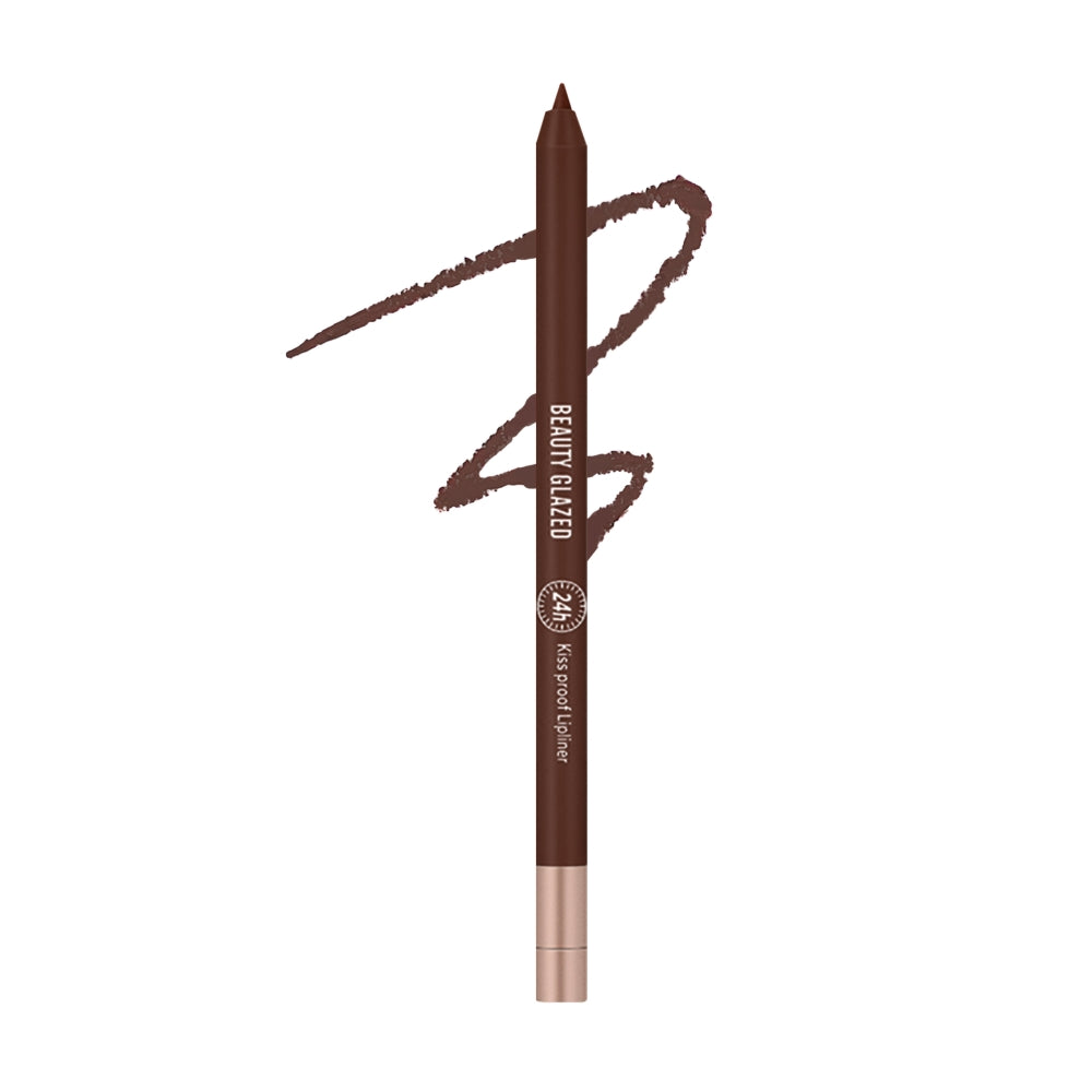 Beauty Glazed Waterproof & Long Lasting Lip Liner - B114 CHOCOLATE