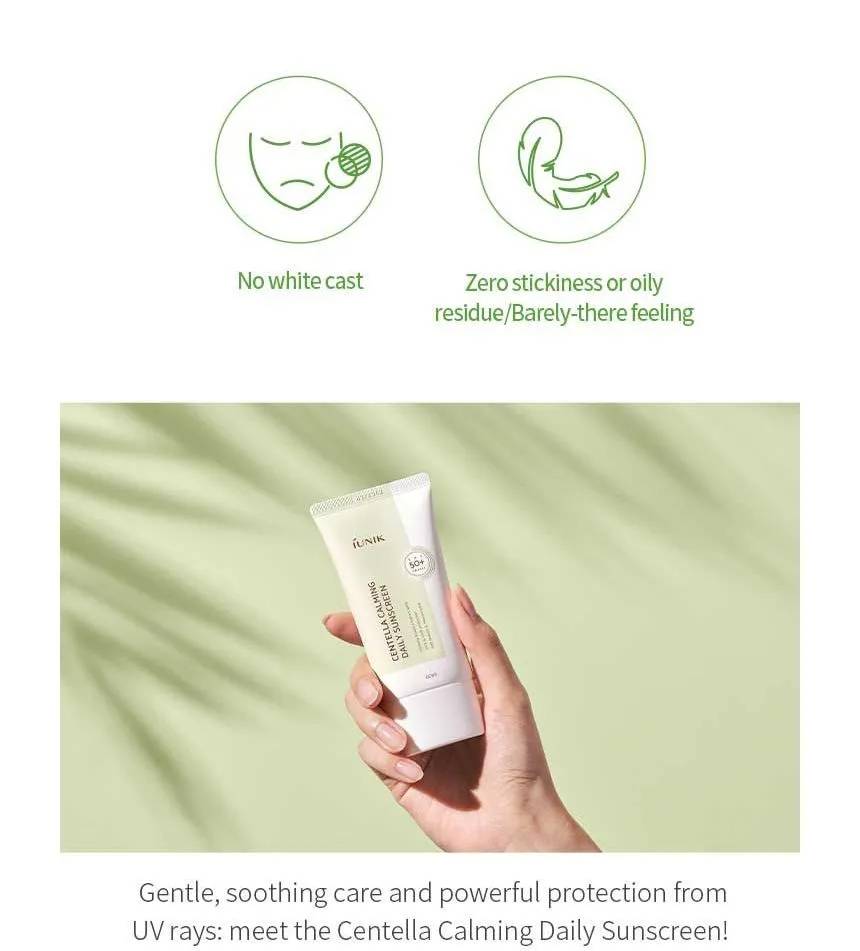 iUNIK - Centella Calming Daily Sunscreen (60ml)