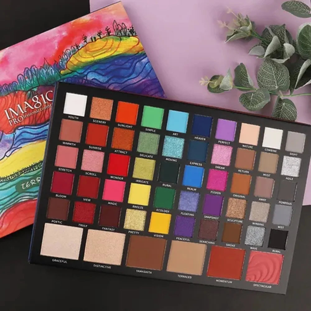 IMAGIC 56 Color Terraced Eyeshadow Palette