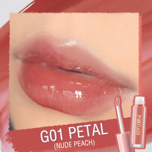 PINKFLASH Ever Glossy Moist Lip gloss #G01 PETAL