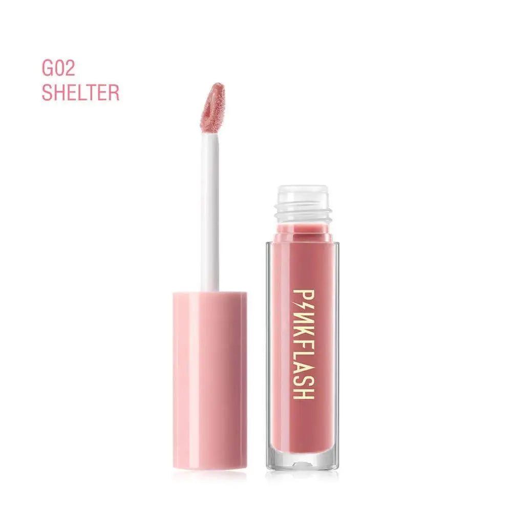 PINKFLASH Ever Glossy Moist Lip gloss #G02 SHELTER