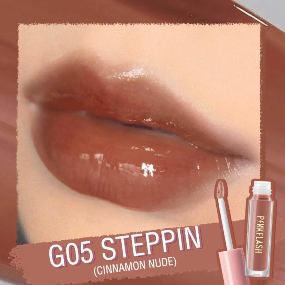 PINKFLASH Ever Glossy Moist Lip gloss #G05 STEPPIN