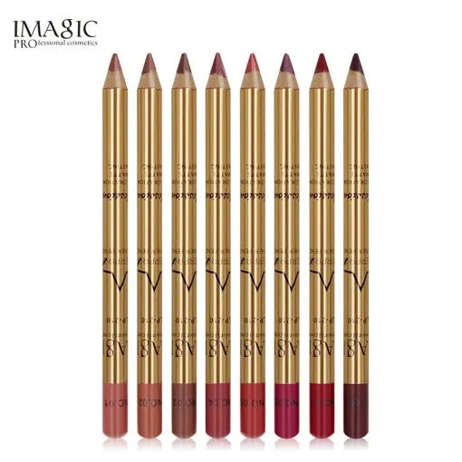 Imagic 08 Color Matte Lip Liner Set