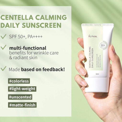 iUNIK - Centella Calming Daily Sunscreen (60ml)