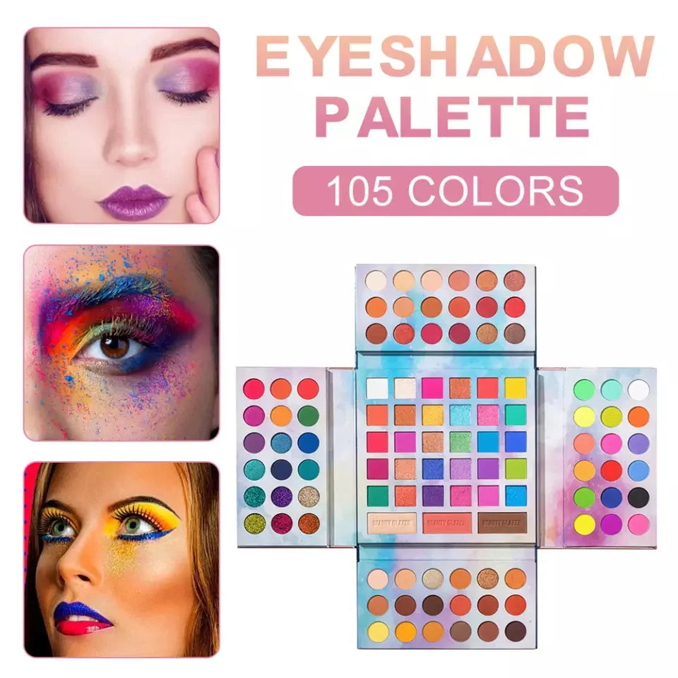 Beauty Glazed Pastel Paradise 105 Color Eyeshadow