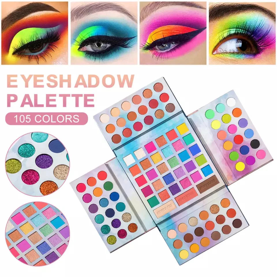 Beauty Glazed Pastel Paradise 105 Color Eyeshadow