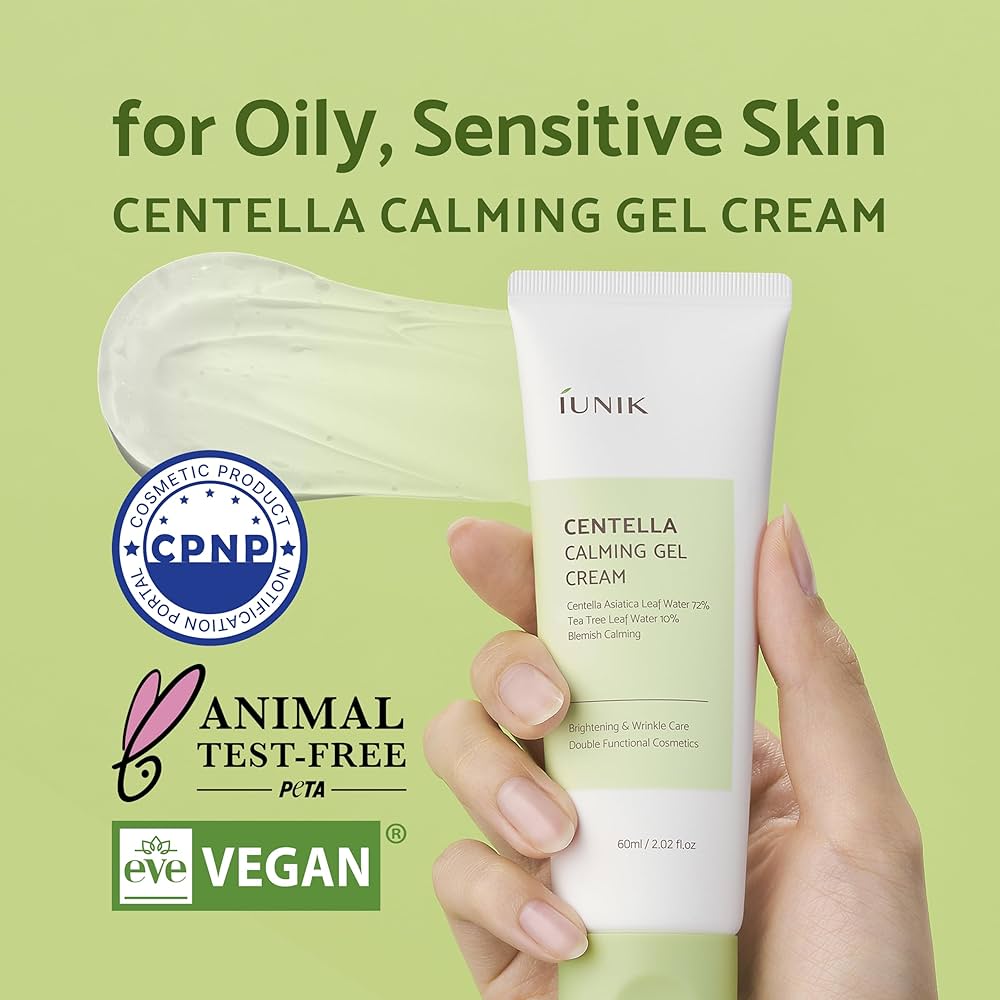 iUNIK – Centella Calming Gel Cream (60ml)